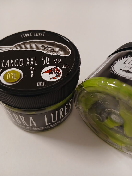 Largo XXL 50mm, 031 Olive, 4,85gr, Krill, 8pcs/pack